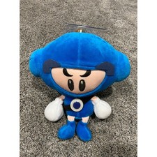 Nexon Crazy Arcade Bazz Plush Blue KFC Promo Collectible Gaming Toy 8