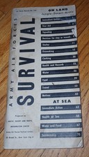 WW2 Pacific Army Air Forces Survival Booklet picture