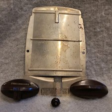 Vintage Toastmaster 1B9 Chrome Auto Pop-up 2 Slice Toaster Oven Parts, Knobs  picture