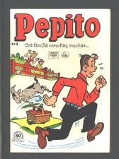 Pepito #1  1952  Mexican  copy Grade 7.0  basket on cover picture