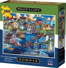 D·O·W·D·L·E Dowdle Folk Art Peggys Cove Puzzle 1000 Piece picture