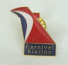 CARNIVAL CRUISE LINES ELATION LAPEL HAT FUNNEL PIN picture