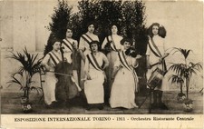 TURIN CITY - Exhibition 1911 - Orchestra del Ristorante Centrale - VG - #096 picture