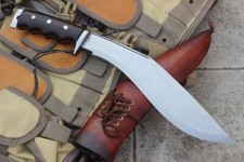 EGKH-11 Inch Gurkha Afghan Brown Gripper blocker Handle Kukri/Khukuri picture