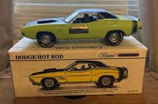 🔥VINTAGE 1992 Jim Beam Special Lime Green 1970 Ddoge Challenger Decanter - READ picture
