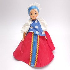 Vintage Krugozor Russian Souvenir Doll Lyubava USSR Moscow Folk Costume 11 inch picture