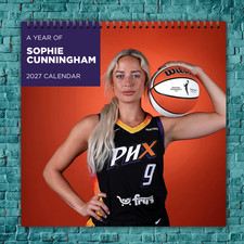 Sophie Cunningham 2027 Wall Calendar 12 Month Celebrity Photo Fan Collectible picture