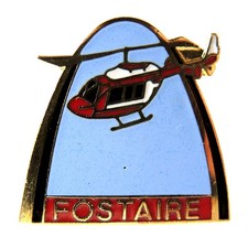 St. Louis Arch Fostaire Helicopter Tours Lapel Pin ~ Missouri picture
