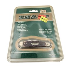 Sharp No. 280 Ramrod Pocket Knife New In Package Two Blades Clip & Spear picture