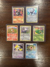 7 Pokémon Holo Card Lot DP Era Groudon Dialga Jirachi Ludicolo Bellossom MP/HP picture
