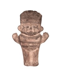 Chancay North Central Coast Ceramic Figure ca. 1200 – 1400 AD  2.125