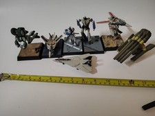 Complete Macross Diorama Collection Lot of 7 Figures ROBOTECH RARE VINTAGE ANIME picture