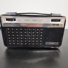 Vintage Audition Eight Transistor AM Radio Works but READ. picture