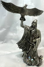 1990 Masterworks Fine Pewter Wizard Eagle Figurine Limited Edition 541/3500 picture