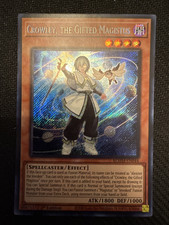 FAST SHIPPING Crowley, the Gifted Magistus Secret BLMM-EN044 NM yugioh picture