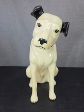 VTG Victor RCA Hard Plastic Blow Mold NIPPER DOG 18” Advertising Original Label picture