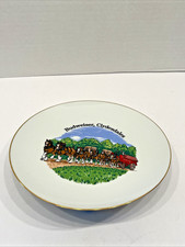ANHEUSER BUSCH BUDWEISER CHAMPION CLYDESDALES PULLING THE BEER WAGON PLATE picture