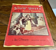 1938 Walt Disney Snow White And The Seven Dwarfs Whitman Book picture