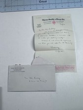 Oscar Smith & Sons Philadelphia PA Letterhead + Cover 1919 picture