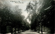 1911 S. Jackson St. Belleville Illinois IL Undivided Back Postcard Trees View picture
