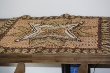 Vintage Persis Handmade Floral Imperial Termeh High Decor Table Cover Square 39