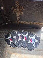 VINTAGE 2ND INFANTRY DIVISION CUT EDGE ORIGINAL PATCH * LISTING FOR 1 PATCH ONLY picture