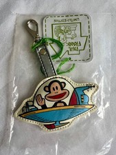 Paul Frank Julius The Monkey Spaceship/Plane Key Chain Bag Clip Charm picture