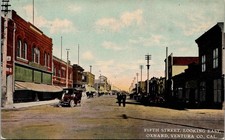 c1915 Fifth St Looking East Oxnard California CA Brakey Ventura County Postcard picture