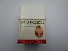 Muriel Coronas tin The Light Cigar Lot of 2. picture