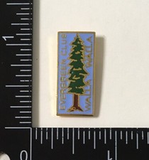 Evergreen Club Walla Walla Washington Enamel Lapel Hat Pin WA picture