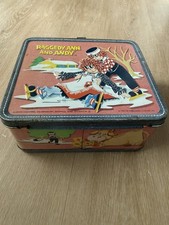 Vintage 1973 Raggedy Ann And Andy Metal Lunchbox Aladdin Retro 1970s Collectible picture