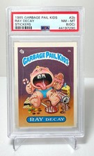 1985 Topps Garbage Pail Kids Series 1 - #2b Ray Decay - PSA 8 NM-MT (OC) picture