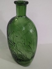 Green Stopper Bottle Embossed Eagle And Lady Liberty- Cool Americana, 9