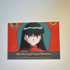 Topps Pokémon TV Animation Edition #EP21 Abra and the Psychic Showdown English picture