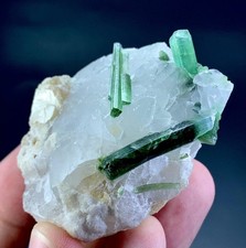 342 Carat Tourmaline Crystal With Quartz Specimen From Afghanistan picture