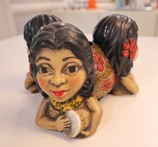 TIKI CALIENTE 12 FEMALE MENEHUNE TIKI BOWL / MUG DOUG HORNE EEKUM BOOKUM RARE picture