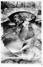J53/ Logan Ohio RPPC Postcard c1930-40s Hocking Hills Devils Bath Tub 210 picture