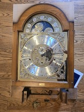 Sligh 0953-1-AB Triple Chime Grandfather Clock Hermle 2071-850 Movement 114cm picture