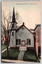 Congregational Church Lisbon NH New Hampshire Postcard  AA728 picture