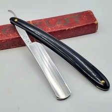 Vintage LE GRELOT Straight Razor #42 PRISTINE Thiers France 9/16+ RESTORED HONED picture