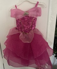 DISNEY PARKS CASTLE COLLECTION LOVELY AURORA DRESS/COSTUME  + SIZE 3-FREE SHIP picture