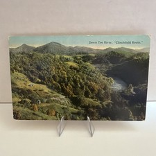 Vintage Down The Toe River, “Clinchfield Route” Postcard picture