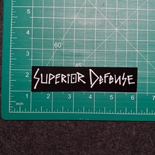 Superior Defense Black Stock Options Sticker one7six, FOG, SupDef, Forward picture