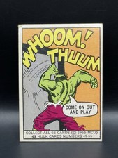 1966 Donruss Marvel Super Heroes card #49 - Hulk COME OUT AND PLAY picture