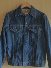 Levi's Men 70505 Made In The Usa Vintage 4Th Dark Blue 0 Limited Edition Rare Mo picture
