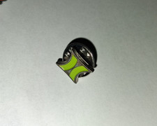 Vintage Hurley Logo Enamel Lapel Pin Lime Green Surf Brand Skate Promo Rare picture
