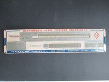 Vintage Steel Weight Length Calculator Coil - 1941        B63 picture