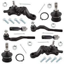 BOXI 8pcs Front Tie Rods+Ball Joints for Toyota Tacoma 1995 1996 1997 1998 19... picture