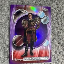 PRINCE EDWARD Purple Refractor /75 - 2026 Topps Chrome Disney picture