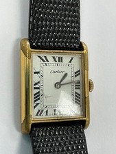 Cartier Vintage  Tank Sm Original Vintage Vhtf Women Rare Luxury Jewelry picture